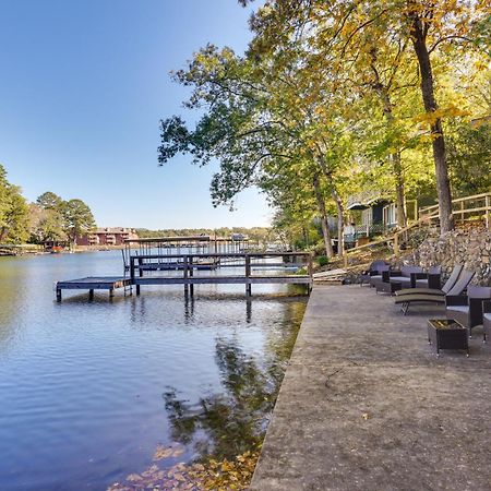 Lakefront Hot Springs Vacation Rental With Dock Bagian luar foto